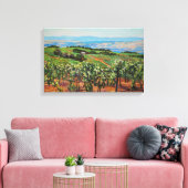 Weinberge Canvas Print Leinwanddruck (Insitu (Wohnzimmer))