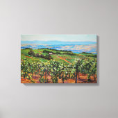 Weinberge Canvas Print Leinwanddruck (Vorderseite)