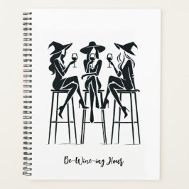 Weinberge,elegante Hexen, Weinnacht,Moderne Planer