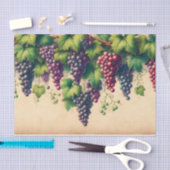 Weinberge - Grenze auf Parchment Seidenpapier (Handwerk)