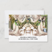 Weinberge Land Tafelweindrachen Save The Date (Vorderseite)