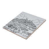 Weinberge| Loire Valley, Frankreich Fliese (Seite)