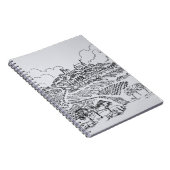 Weinberge| Loire Valley, Frankreich Notizblock (Rechte Seite)