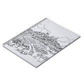 Weinberge| Loire Valley, Frankreich Notizblock (Linke Seite)