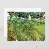 Weinberge mit Blick auf Auvers von Vincent van Gog (Vorne/Hinten)