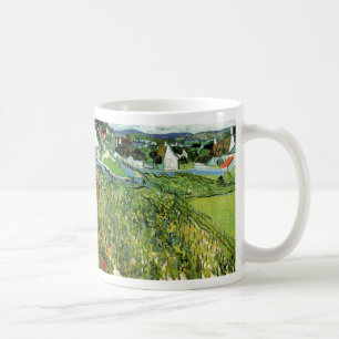 Weinberge mit Blick auf Auvers von Vincent van Gog Kaffeetasse