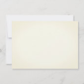 Weinberge und Rose-Zaun Hochzeit retten Datum Einladung (Rückseite)