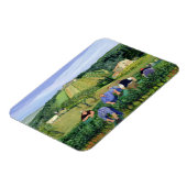 Weinberge und Sonnenblumen Magnet (Linke Seite)