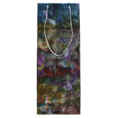 Weinbeutel für Hummingvögel im Flug Geschenktüte Für Weinflaschen (Rückseite)