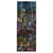 Weinbeutel für Hummingvögel im Flug Geschenktüte Für Weinflaschen (Vorderseite)