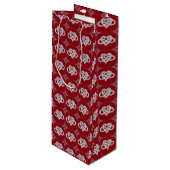 Weinbeutel für Infinity Heart Geschenktüte Für Weinflaschen (Vorderseite Schrägansicht)