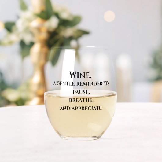 Weinbewertung Weinglas Ohne Stiel (Insitu (Hochzeit))