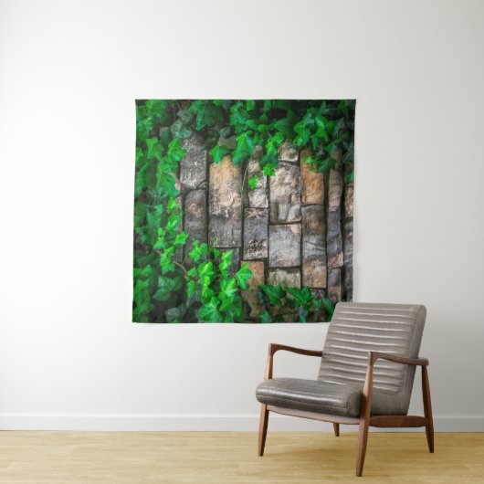 Weinblätterblättrige Pflanze Wandteppich (Beispiel (Horizontal))