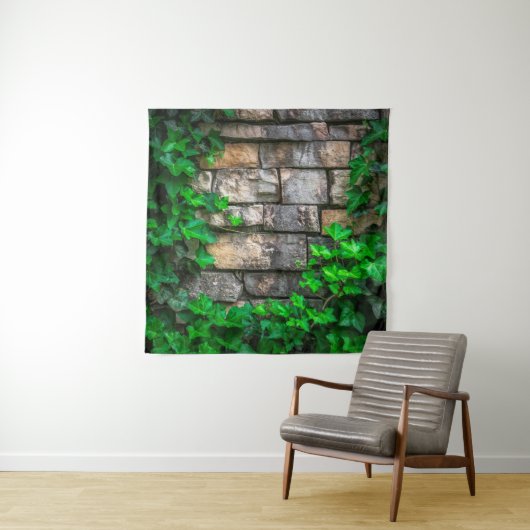 Weinblätterblättrige Pflanze Wandteppich (Beispiel)