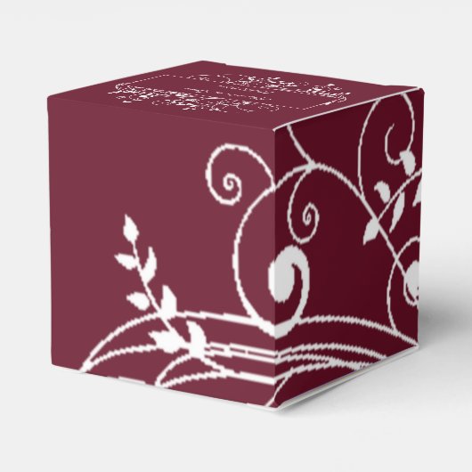 WeinBlüh-Gastgeschenk Hochzeit Geschenkschachtel (Rückseite)