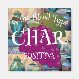 Weinblutart Chardonnay Positiv ab b Magnet