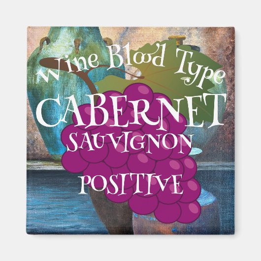 Weinbluttyp Cabernet Sauvignon Positiv ab b Magnet (Vorne)