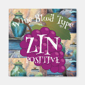 Weinbluttyp Zinfandel Positiv ab b Magnet (Vorne)