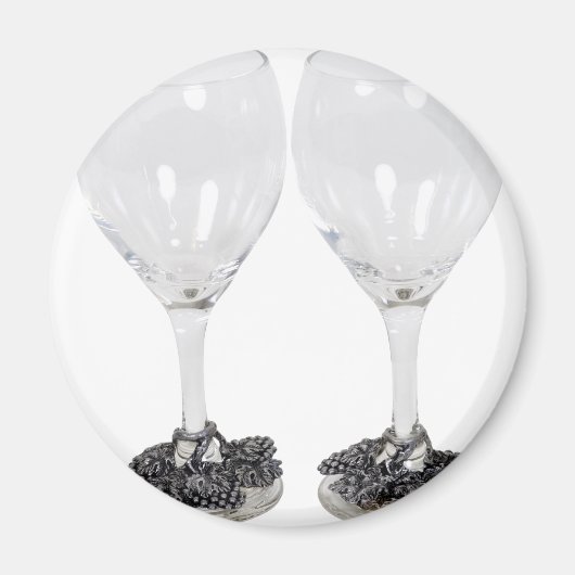 WeinBrilleTrauben110709 Kopie Magnet (Vorne)