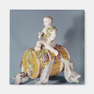 Weinbrunnen in der Form Magnet