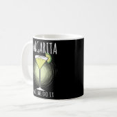 Weincocktail Lover Margarita machte es mir möglich Kaffeetasse (Vorderseite Links)