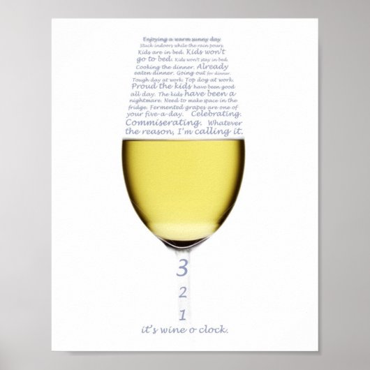 Weindekundgebung Poster (Vorne)