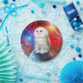 Weine im Weltraum Pappteller (Party)