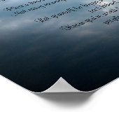 Weine nicht!Poster Poster (Ecke)