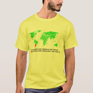 Weine nicht um mich Argentinien Lustiges Shirt