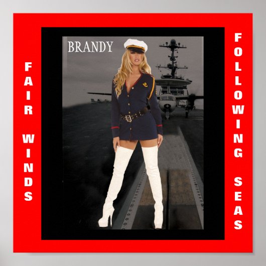 WEINE UND FOLGENDE MEERESPOSTER POSTER (Vorne)