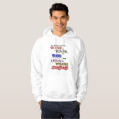 Weine und Lied Hoodie (Vorne ganz)