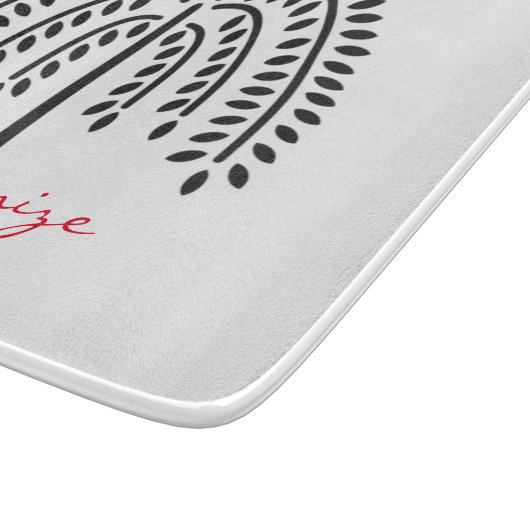 Weine Willow Silhouette Thunder_Cove Schneidebrett (Ecke)