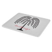 Weine Willow Silhouette Thunder_Cove Schneidebrett (Ecke)