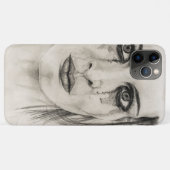 Weine - Zeichnend in Bleistift Case-Mate iPhone Hülle (Rückseite (Horizontal))