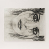 Weine - Zeichnend in Bleistift Puzzle (Horizontal)