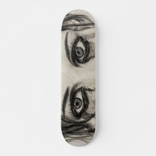 Weine - Zeichnend in Bleistift Skateboard
