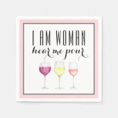 Weine-Zitat der Frau Serviette (Vorderseite)