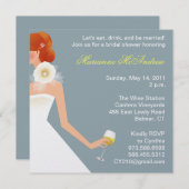 Weineinladung Einladung (Vorne/Hinten)