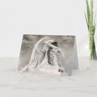 Weinen der Angel-Karte