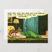 Weinen in meinem Schlafzimmer Postkarte (Vorne/Hinten)