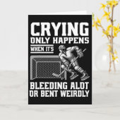 Weinen passiert nur, wenn es stark blutet oder Ben Karte (Gelbe Blume)