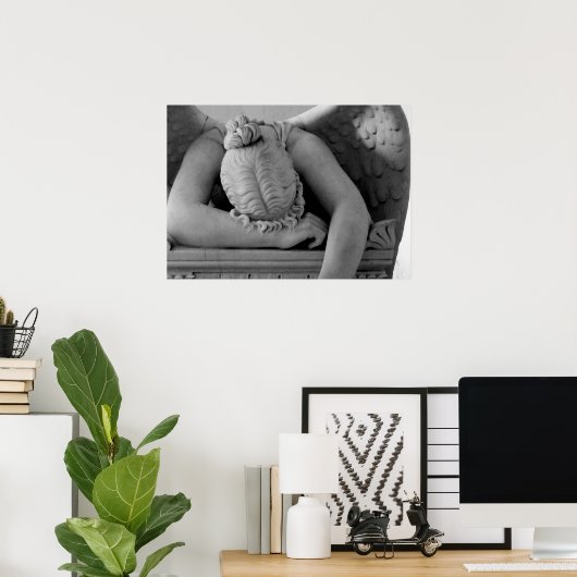 Weinen Poster (Heimbüro)