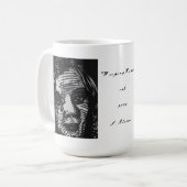 "Weinende Frau " Kaffeetasse (Vorderseite Links)