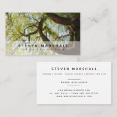 Weinende Weide-Baum-Chirurg Visitenkarte (Vorne/Hinten)