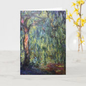 Weinende Weide Claude Monets Karte (Gelbe Blume)
