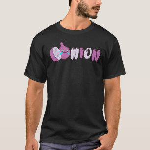 Weinende Zwiebel schmackhaftes Gemüse Feind jedes T-Shirt
