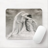 Weinender Engel Mousepad (Mit Mouse)