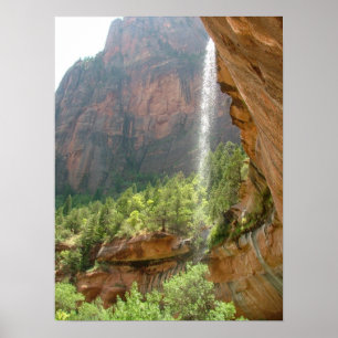 Weinender Felsen Poster