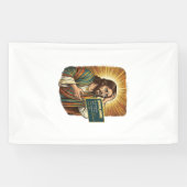 weinender Jesus Syntaxfehler Codierung Programmier Banner (Horizontal)