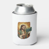weinender Jesus Syntaxfehler Codierung Programmier Dosenkühler (Kanne Vorderseite)